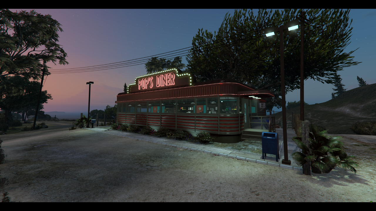 Pops Diner Interior
